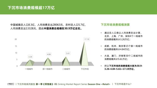 中國下沉市場消費零售篇 壓力小、潛力大，但用戶畫像難普適